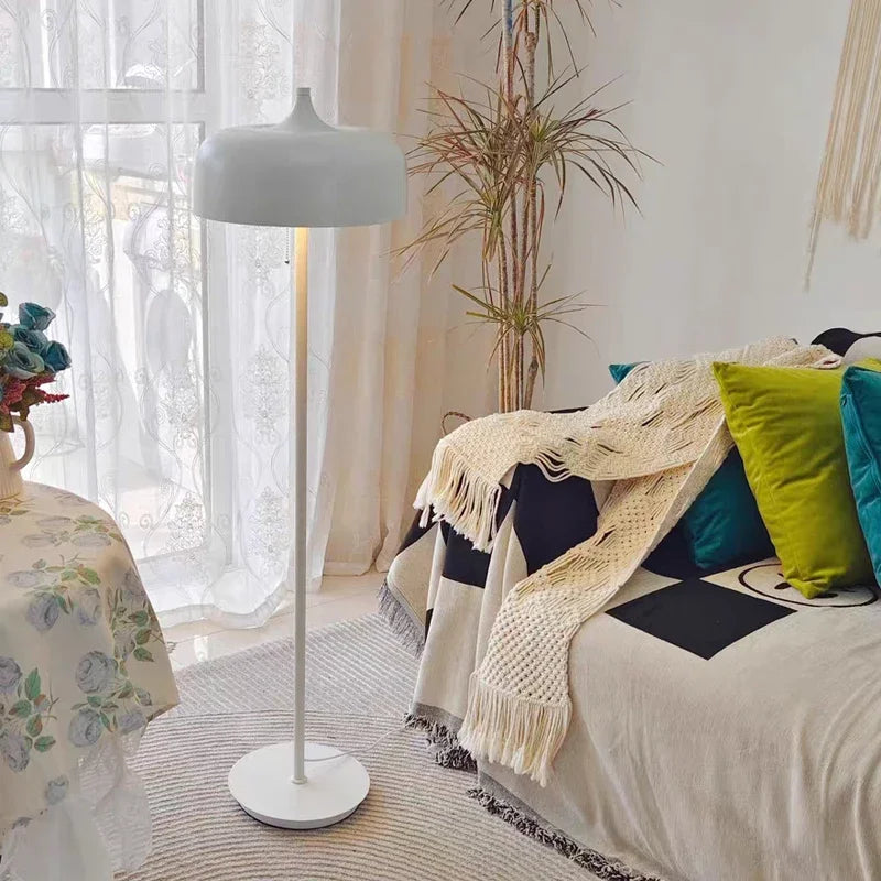 Nordic LED Floor Lamp: Minimalist Modern Lighting for Living Room, Bedroom, Study