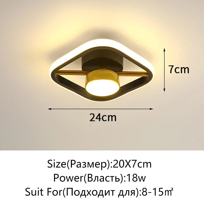 LED Surface Mounted Aisle Ceiling Lights for Home Lighting