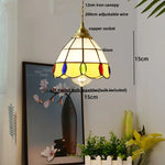 Afralia™ Blue Glass LED Pendant Lamp: Nordic Modern Hanging Light.