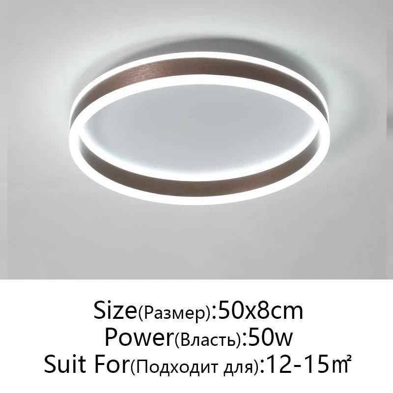 LED Pendant Light Ceiling Lamp Living Room Kitchen Dining Minimalist Decor