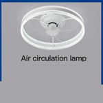 7-Leaf Tri-Color Fan Lights: Modern Energy-Saving Ceiling Fan LED for Living, Bedroom, Dining