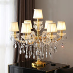 Crystal Table Light: Modern Luxury Nordic Indoor Lighting for Living Room Bedroom