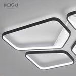 LED Ceiling Lights: Modern, Stylish, Minimalist Black for Living Room and Restaurant