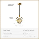 Crystal LED Pendant Lights for Home Decor Lighting