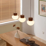 Hemp Rope LED Pendant Light - Nordic Glass Hanging Lamp for Home Decor