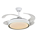 Modern LED Ceiling Fan with Remote Control for Living Room, Bedroom, Dining Room