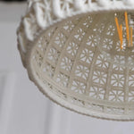 Afralia™ Nordic Ceramic Pendant Lights, Adjustable Modern Hanging Lamp for Bedroom & Dining Room