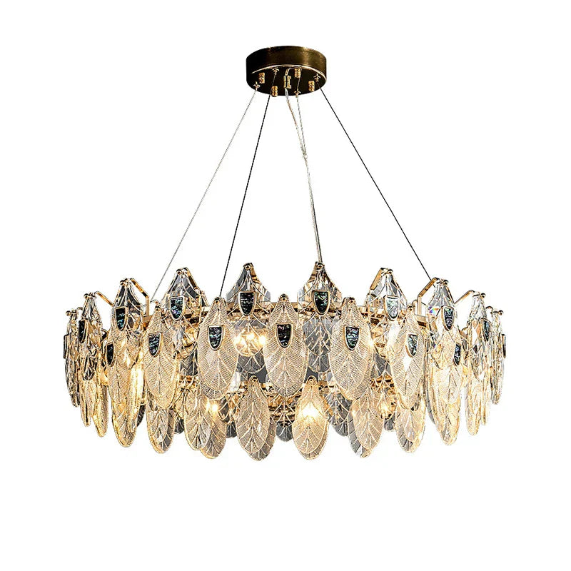 Peacock LED Chandelier Lighting for Living Room