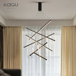 LED Chandelier: Modern Luster Lighting for Stair Hall Bedroom Room Duplex Building