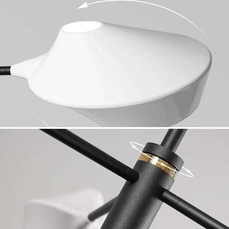 Modern LED Chandelier: Nordic Design Ceiling Light for Bedroom, Living Room, Kitchen, Dining Room