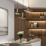 Glass Ceiling Pendant Light Chandelier for Modern Luxury Hotel Dining Lobby
