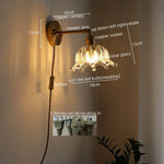 LED Wall Lamps: Nordic Modern Design with Pull Chain Switch for Bedroom, Restaurant, Bathroom