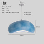 Minimalist Resin Pendant Light: Modern Nordic Chandelier for Restaurant and Bar Counter