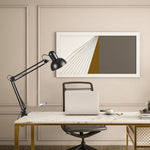 Metal Architect Desk Lamp: Modern, Adjustable, Folding Reading Light