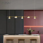 Dimmable LED Ceiling Chandelier for Living Room, Dining, Kitchen - Modern Hanging Light