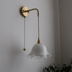 LED Copper Wall Light: Modern Nordic Interior Lamp for Bedroom, Bathroom, and Balcony