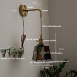 Peace Pigeon Tiffany Style LED Wall Lamp