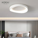 LED Round Ceiling Lamp with Remote Control Dimming for Modern Indoor Lighting
