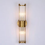 Glass Rod Wall Sconce Vanity Lights - Up/Down Wall Mounted Lamps