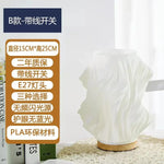 Nordic Girl Bedside Desk Light: USB Dimming Decorative Night Light
