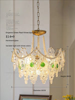 Crystal Chandelier: Elegant Retro Lighting for Bedroom, Dining, Living Room & Cloakroom
