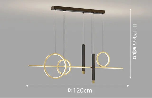 Scandinavian Style LED Pendant Lights for Home Decoration and Indoor Lighting.