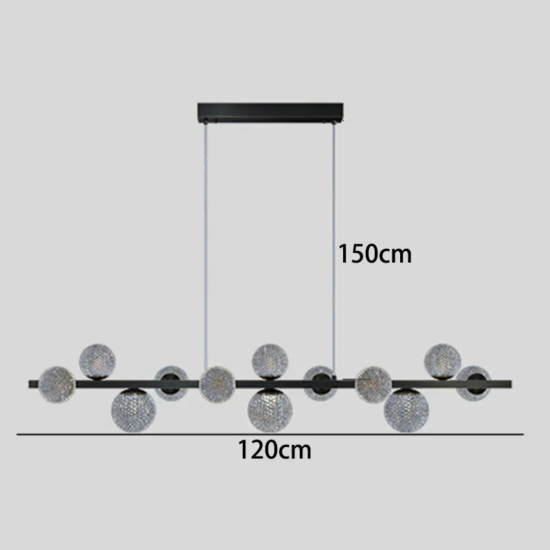 Modern Pendant Chandeliers for Dining Room Ceiling Lighting