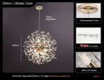 Rectangle Crystal Chandelier - Mid-century Art Deco Long Hanging Lamp