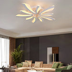Acrylic LED Chandelier RC Dimming Modern Ceiling Lamp for Living Dining Room