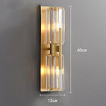 Gio Double Head Crystal Wall Sconce