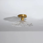 LED Glass Ceiling Lamp Modern Indoor Lighting Fixture