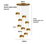 LED Crystal Chandelier Lighting for Foyer décor