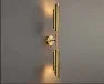 Gold LED Copper Wall Lamp Sconce for Living Dining Bedroom