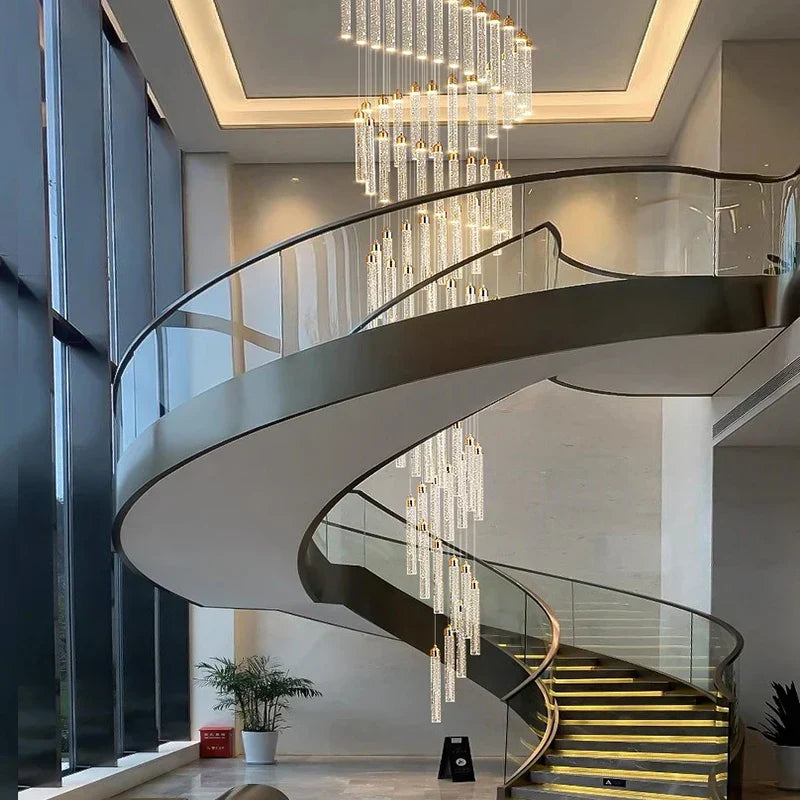 Nordic Home Decoration Stair Chandelier Living Room Dining Ceiling Light