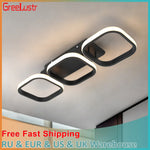 Acrylic LED Ceiling Lamp: Modern Nordic Chandelier for Living Dining Room & Aisle