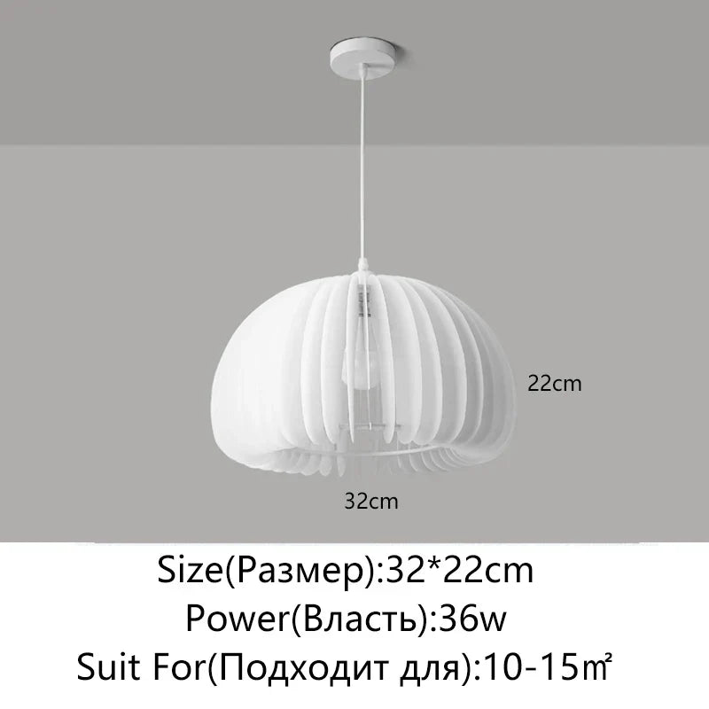 Modern Pumpkin Art Ceiling Chandelier Pendant Lights for Home Décor