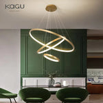 LED Ceiling Chandelier Round Pendant Light for Modern Home Interior Lighting