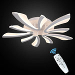 Acrylic Branch Design LED Ceiling Chandelier RC Dimming Light Fixture