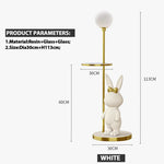 Rabbit LED Floor Lamp for Kids Room Nordic Modern Style