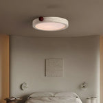 Modern Wood Stone LED Ceiling Light for Bedroom Living Room