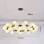 Modern LED Pendant Light Chandeliers for Living Room Dining Room Home Decor