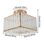 Crystal LED Pendant Light for Kitchen Dining Living Room