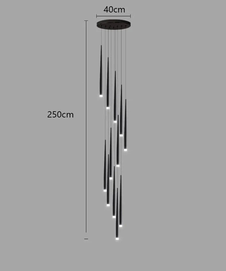 Modern LED Pendant Light Chandeliers for Living Room Dining Room Indoor Lighting