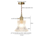 Afralia™ Glass LED Pendant Lights Bedroom Kitchen Living Room Bar Cafe Minimalist Hanging Lamp