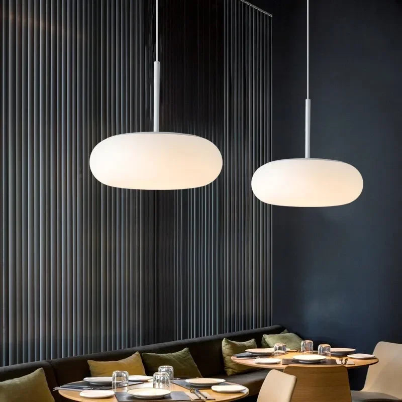 Big Ball Pendant Lamp for Living Room - Nordic Designer Ceiling Light