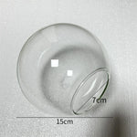 Glass Ball Pendant Lamp Stained Wall Fixture Decor Accessories