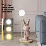 Rabbit LED Floor Lamp for Kids Room Nordic Modern Style