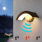 Motion Sensor LED Outdoor Wall Light - Waterproof IP65 Porch Garden Balcony Lamp