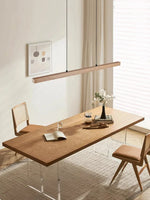 Natural Stone LED Chandelier for Dining and Living Rooms