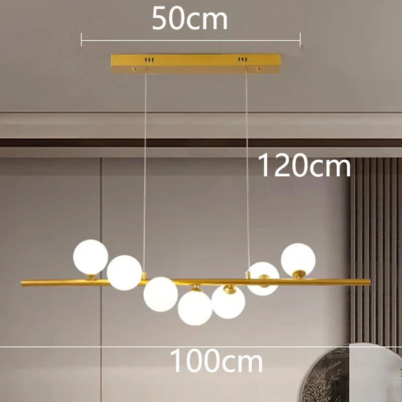 Modern LED Pendant Chandeliers for Living Room Dining Room Indoor Lighting
